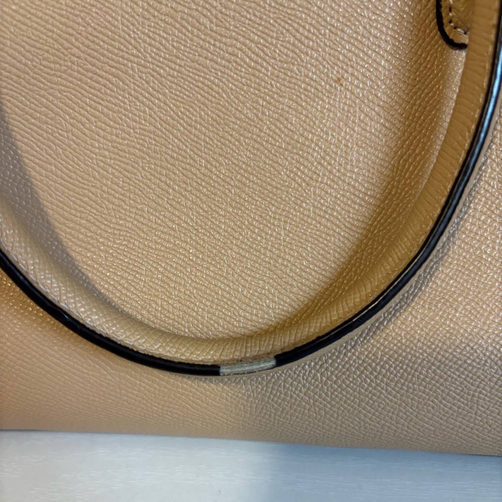 Coach Surrey Carryall satchel handbag in a light beige or nude tone - Picture 5 of 13